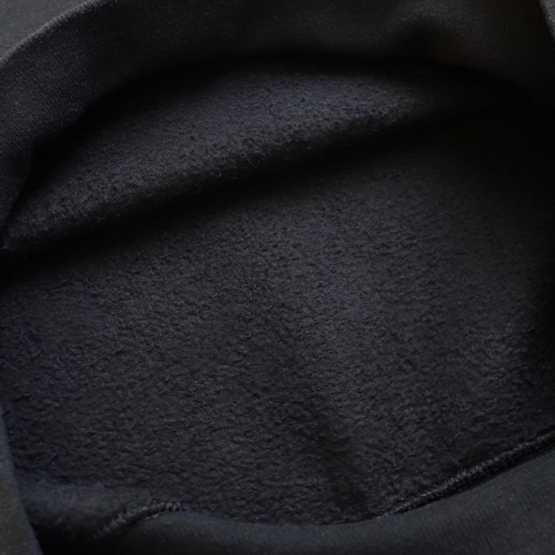 極美品 ブラック USA製 90s Russell ラッセル スウェット 無地L