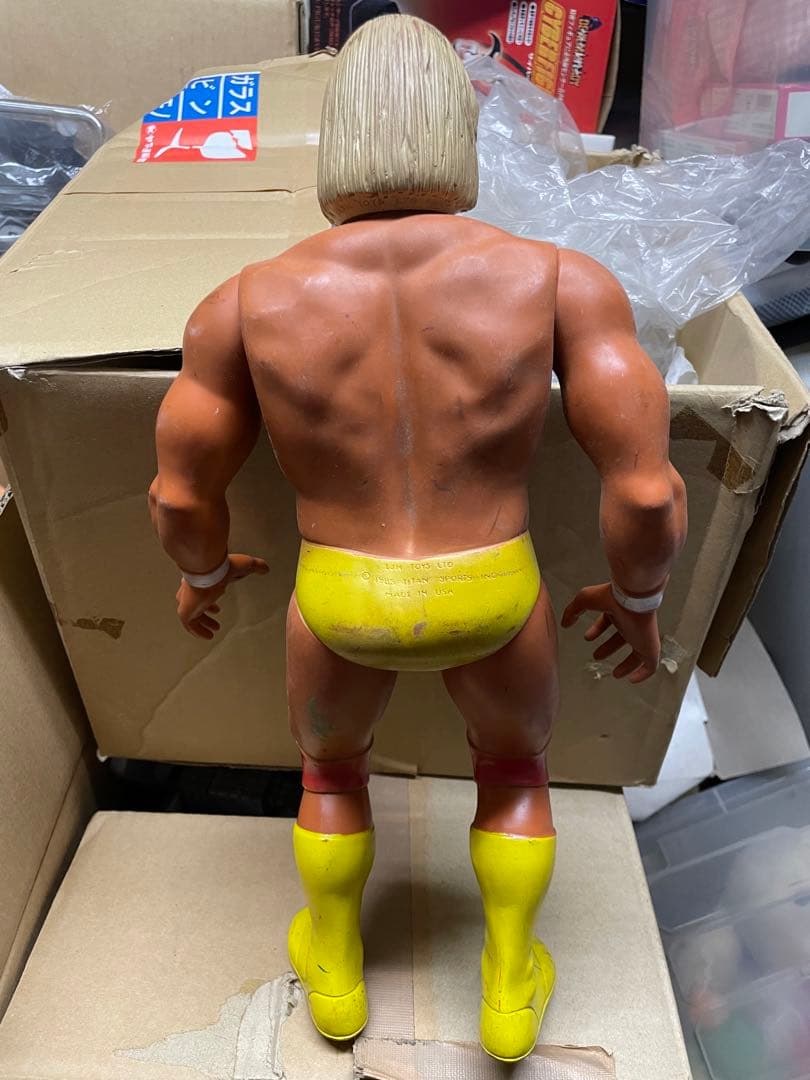 希少 LJN製 ハルク・ホーガン ビッグソフビ