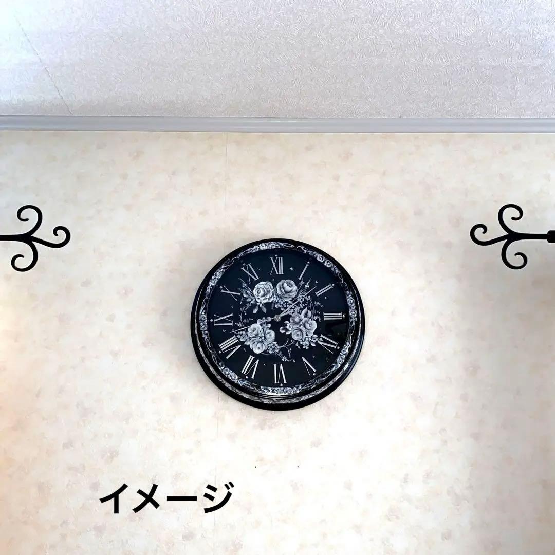 掛け時計 他おまとめ 薔薇 手描き トールペイント