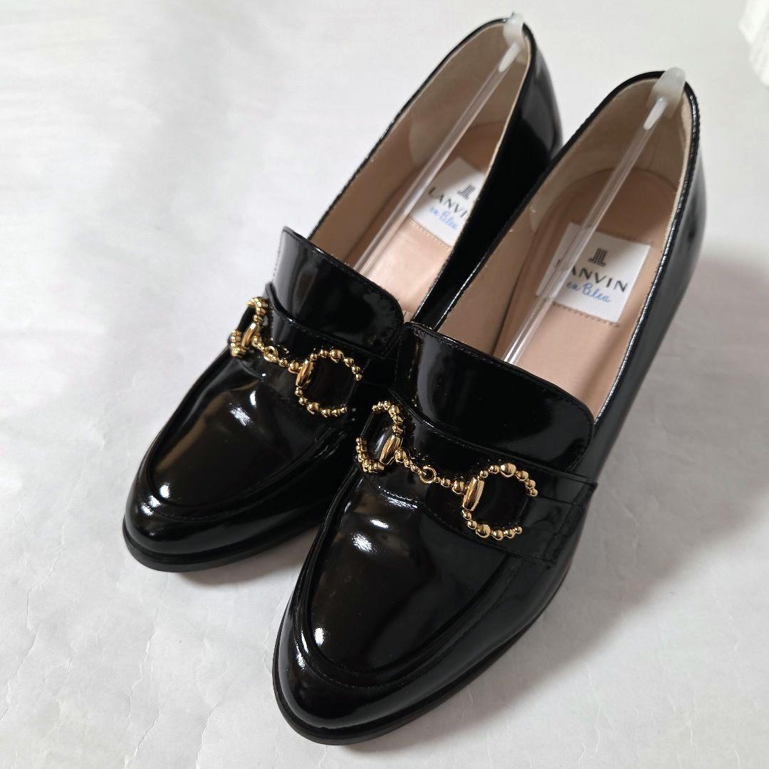 ランバン オン ブルー LANVIN en Bleu ビットローファーパンプス