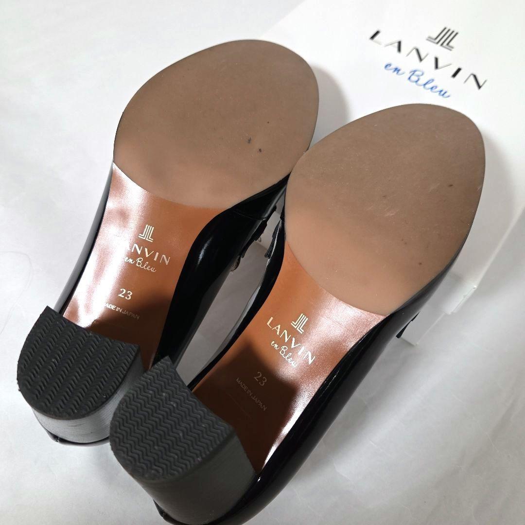 ランバン オン ブルー LANVIN en Bleu ビットローファーパンプス