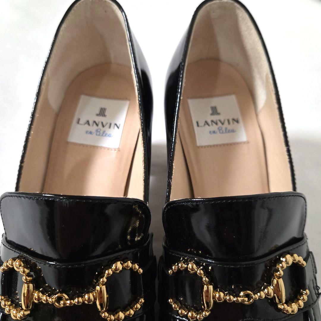 ランバン オン ブルー LANVIN en Bleu ビットローファーパンプス