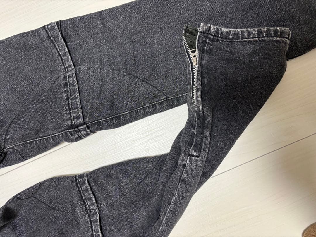 sacai デニム ブラック サイズ2 最 安値 で