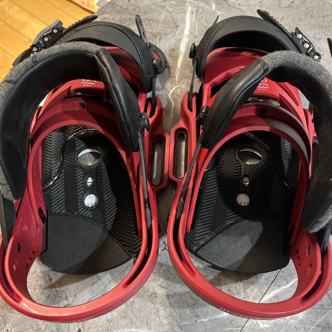 ￼BURTONバートン MISSION ESTビンディング　Ｍ／Ｌスノーボード