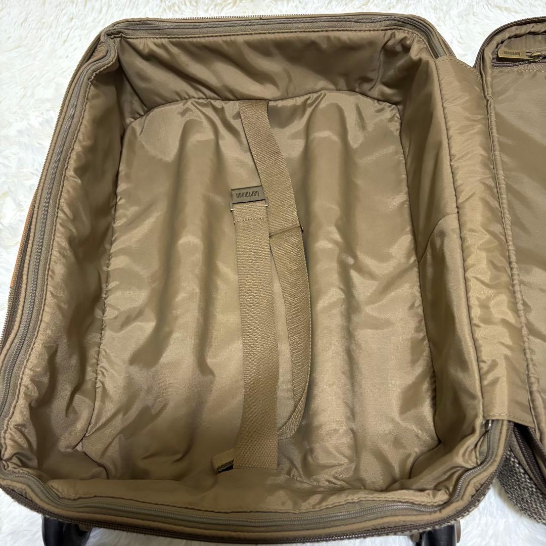 hartmann キャリーケース　ツイード