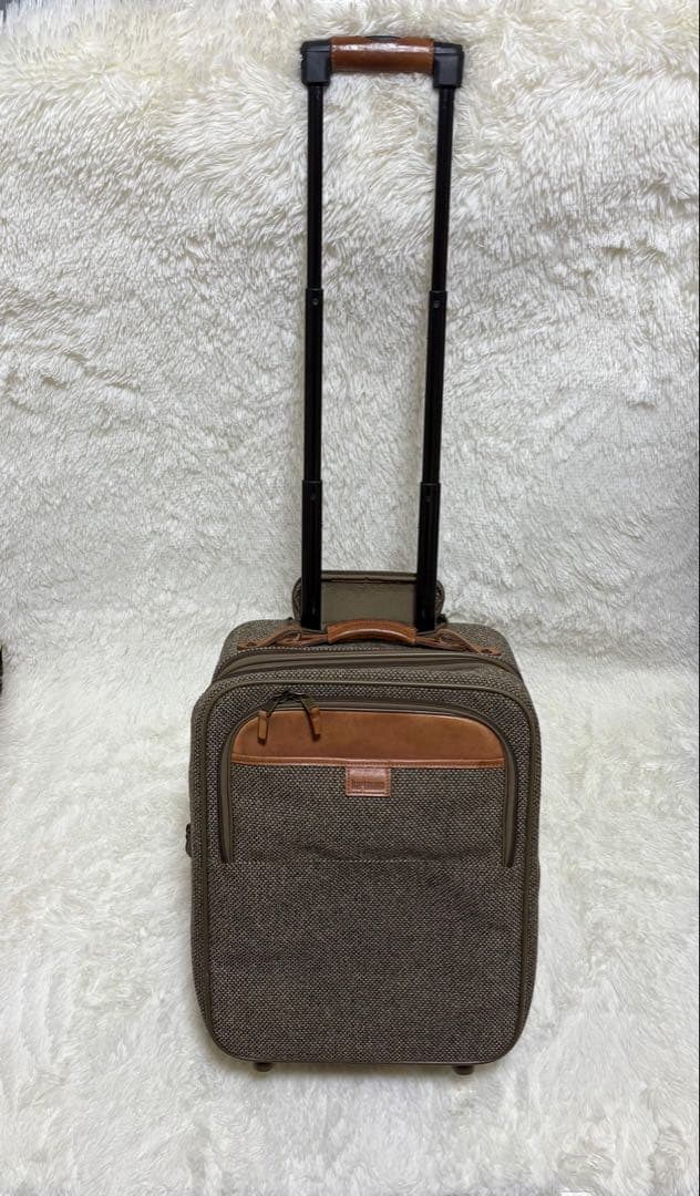 hartmann キャリーケース　ツイード