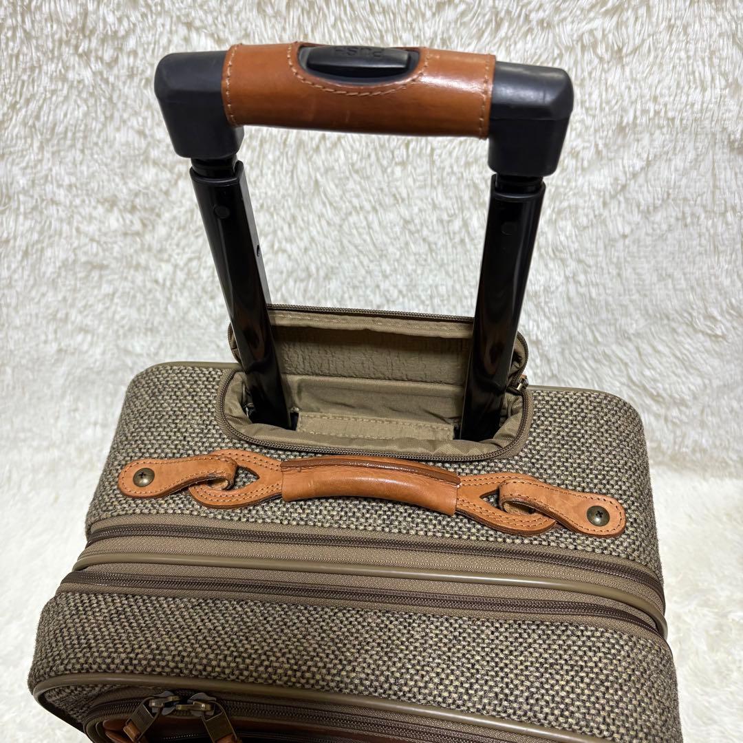 hartmann キャリーケース　ツイード