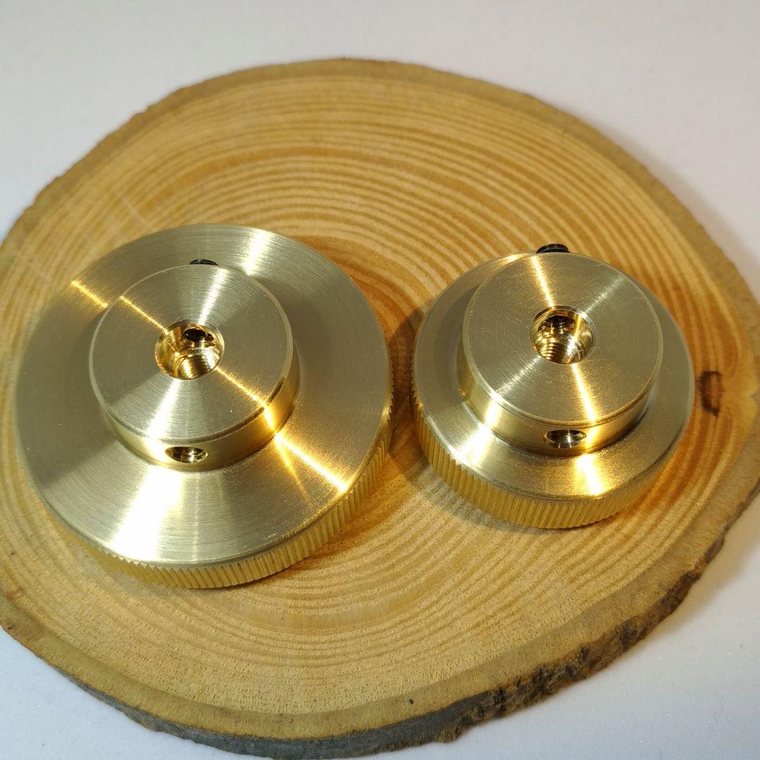 オムニバーナー 真鍮製ハンドル大&小 2点セット SI-57 カスタムパーツ