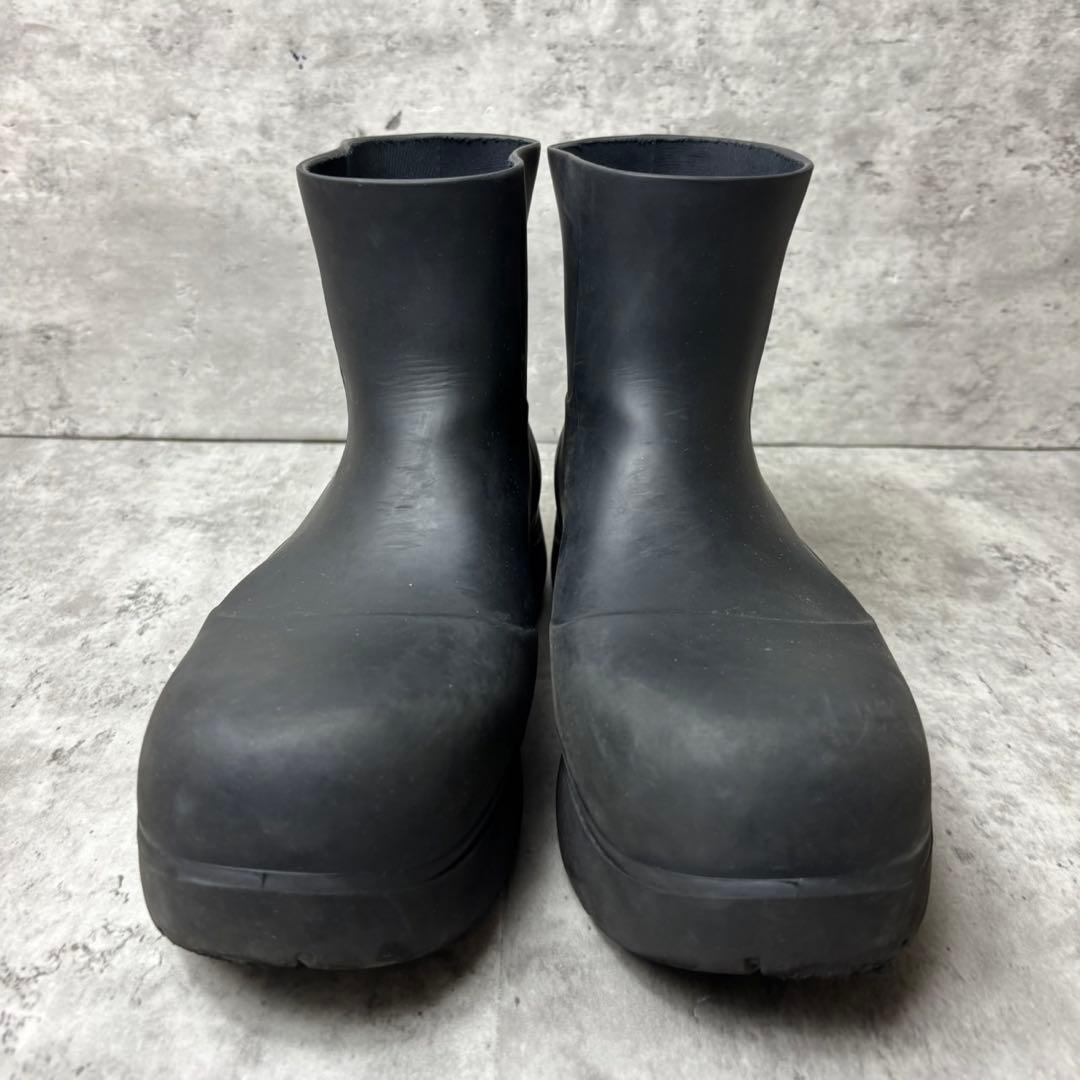 美品✨Bottega Veneta パドルブーツ ラバー 38 黒 保存袋付き