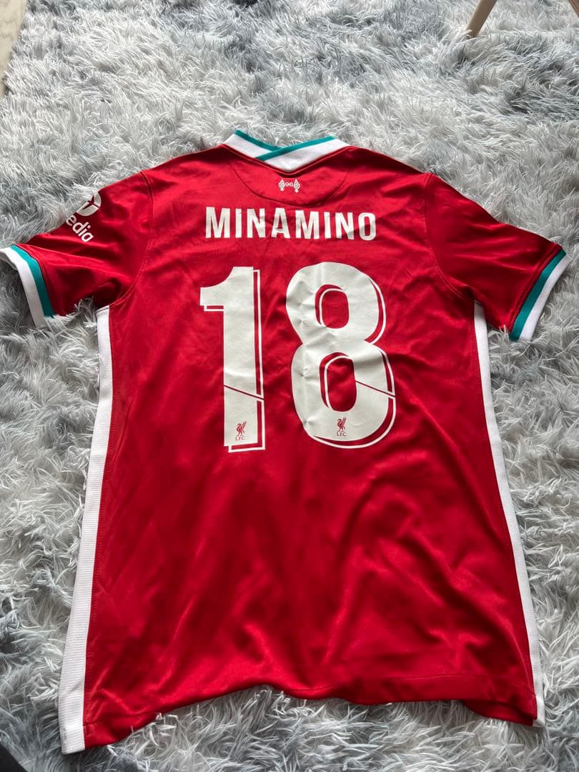 南野拓実 ユニフォーム リヴァプール 20-21