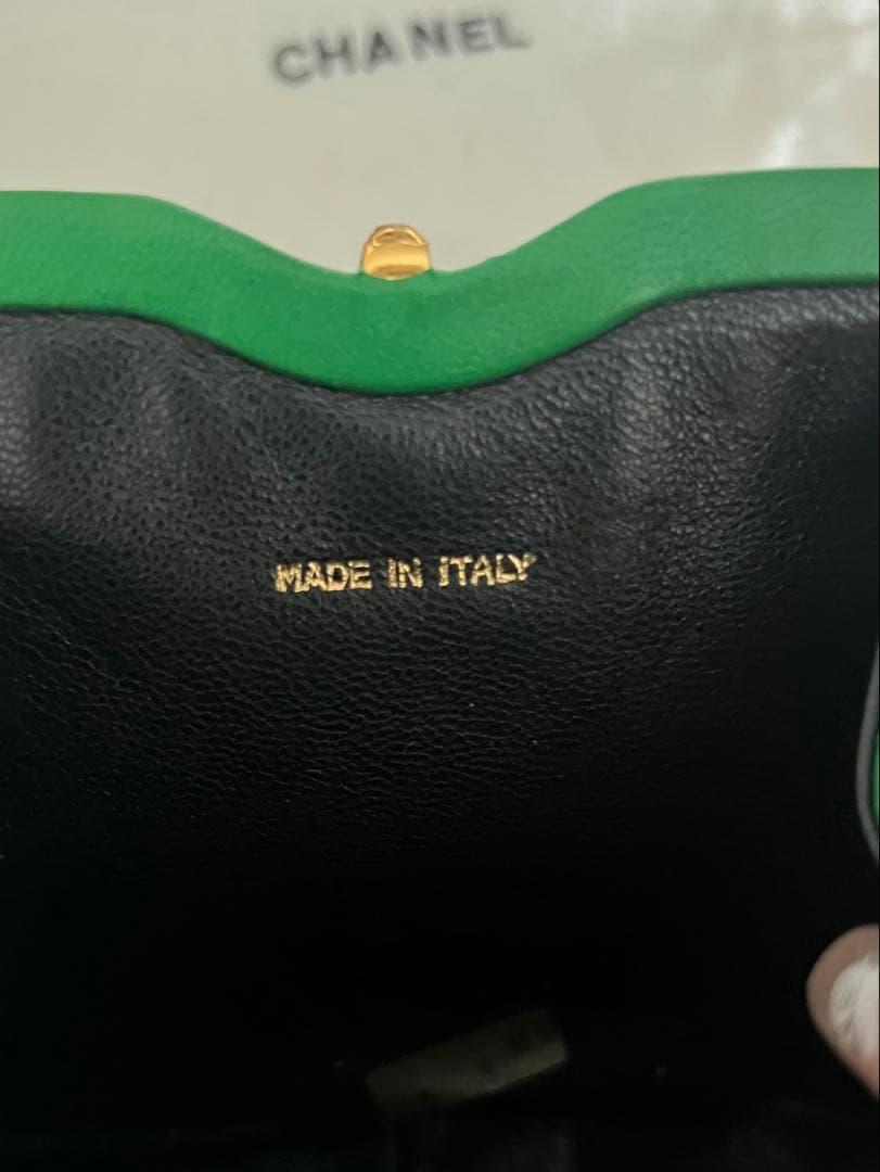 レ*ン様 CHANEL マトラッセ　がま口　チェーンウエストポーチ