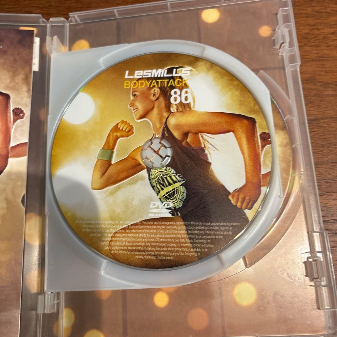 レスミルズ BODYATTACK 84-90 CD•DVDセット