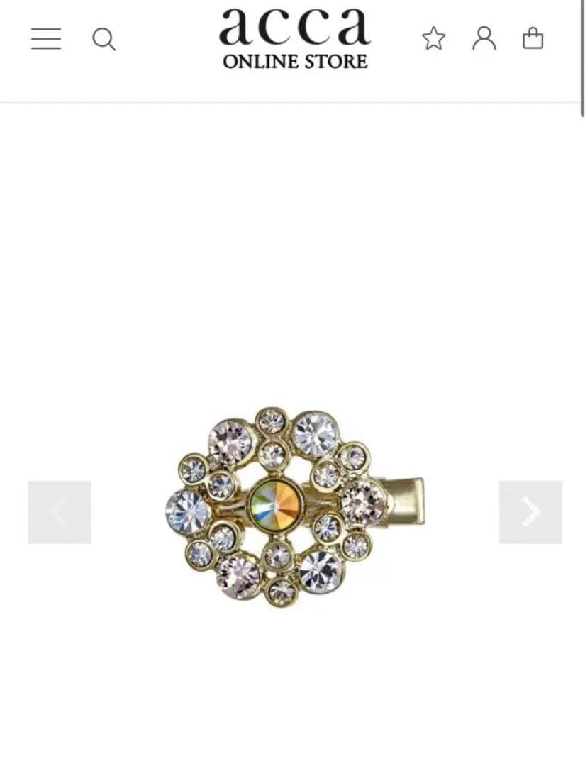 acca アッカ ウィークエンド ベッコ クリップ ミニクリップ ヘアピン