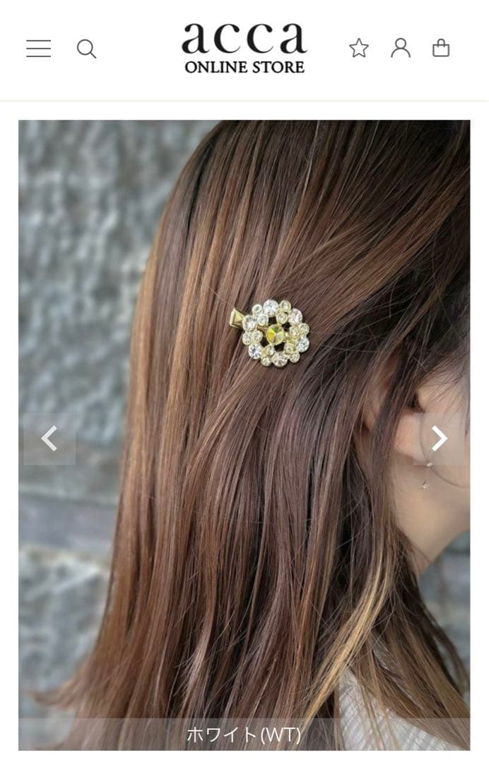 acca アッカ ウィークエンド ベッコ クリップ ミニクリップ ヘアピン