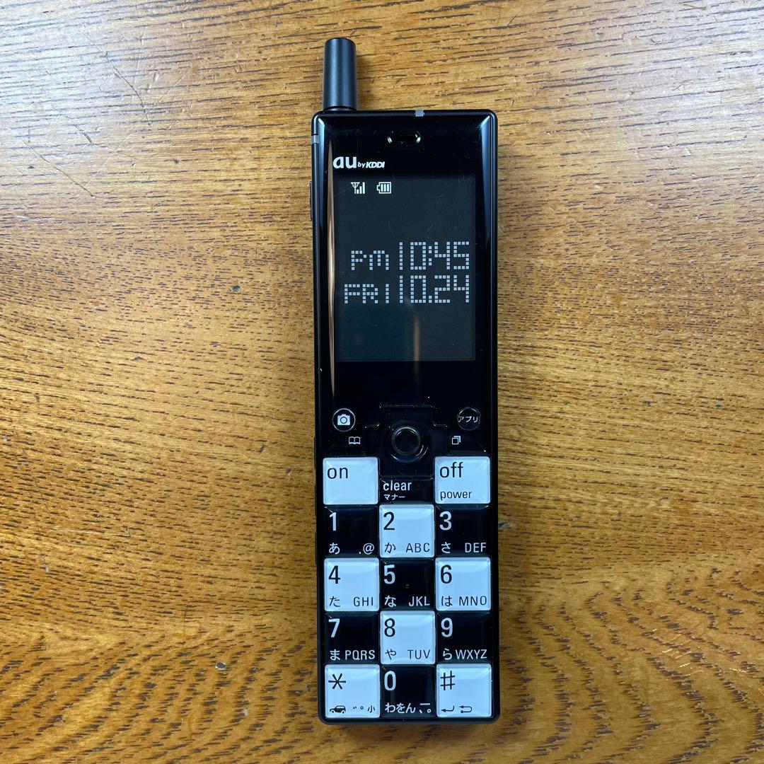 au infobar ICHIMATSUインフォバー市松（黒）モックアップ - メルカリ