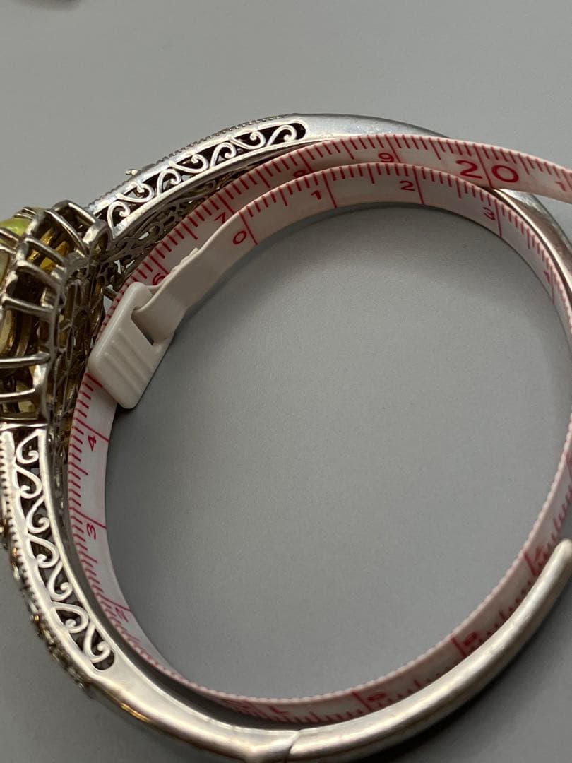 SV925 オパール　バングル　ブレスレット