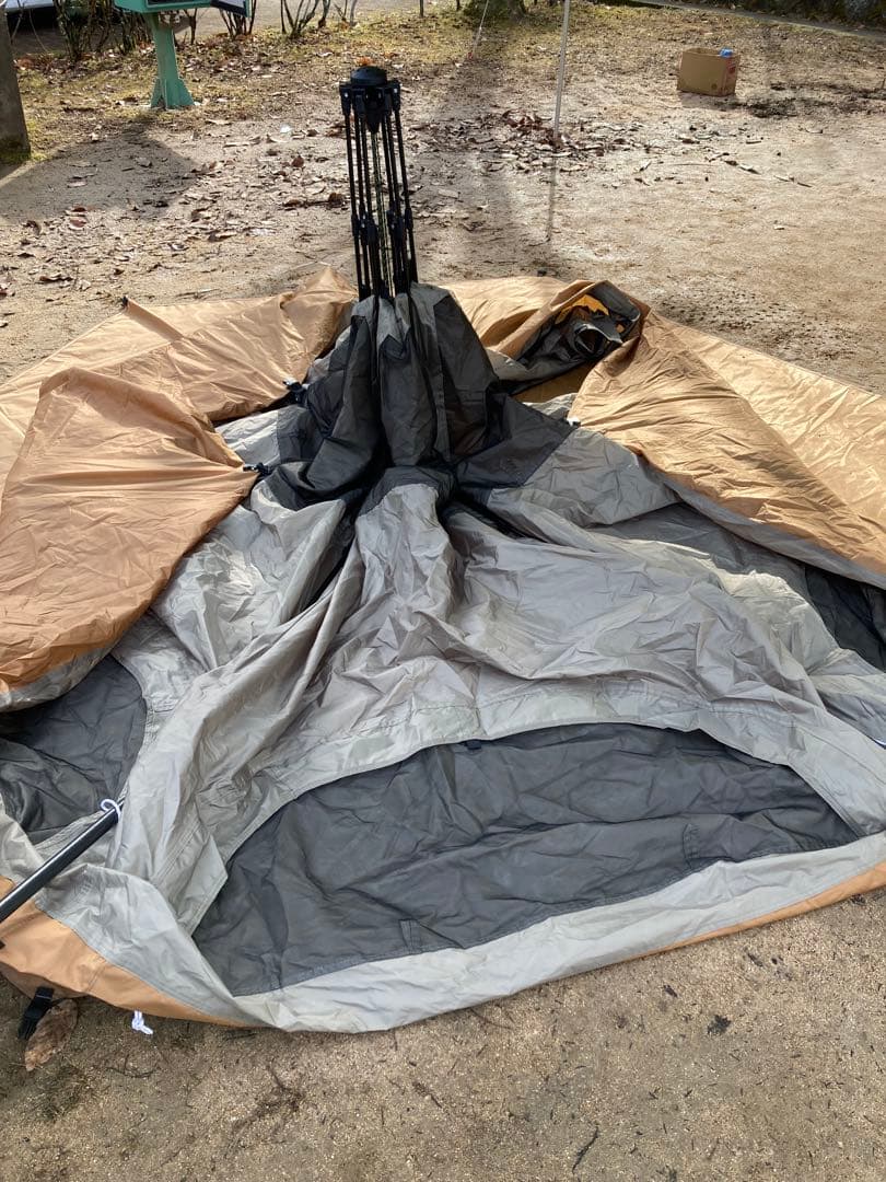 DOD ワンタッチ　キノコテント&いつかのタープ