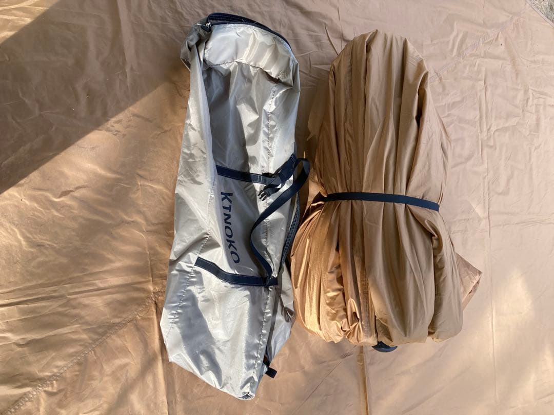 DOD ワンタッチ　キノコテント&いつかのタープ