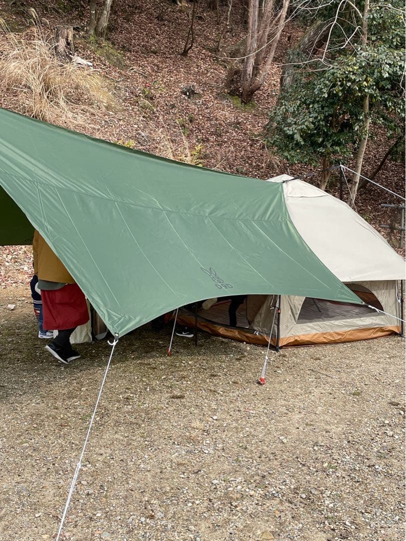 DOD ワンタッチ　キノコテント&いつかのタープ
