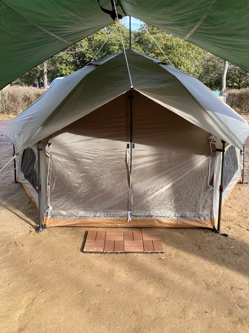DOD ワンタッチ　キノコテント&いつかのタープ