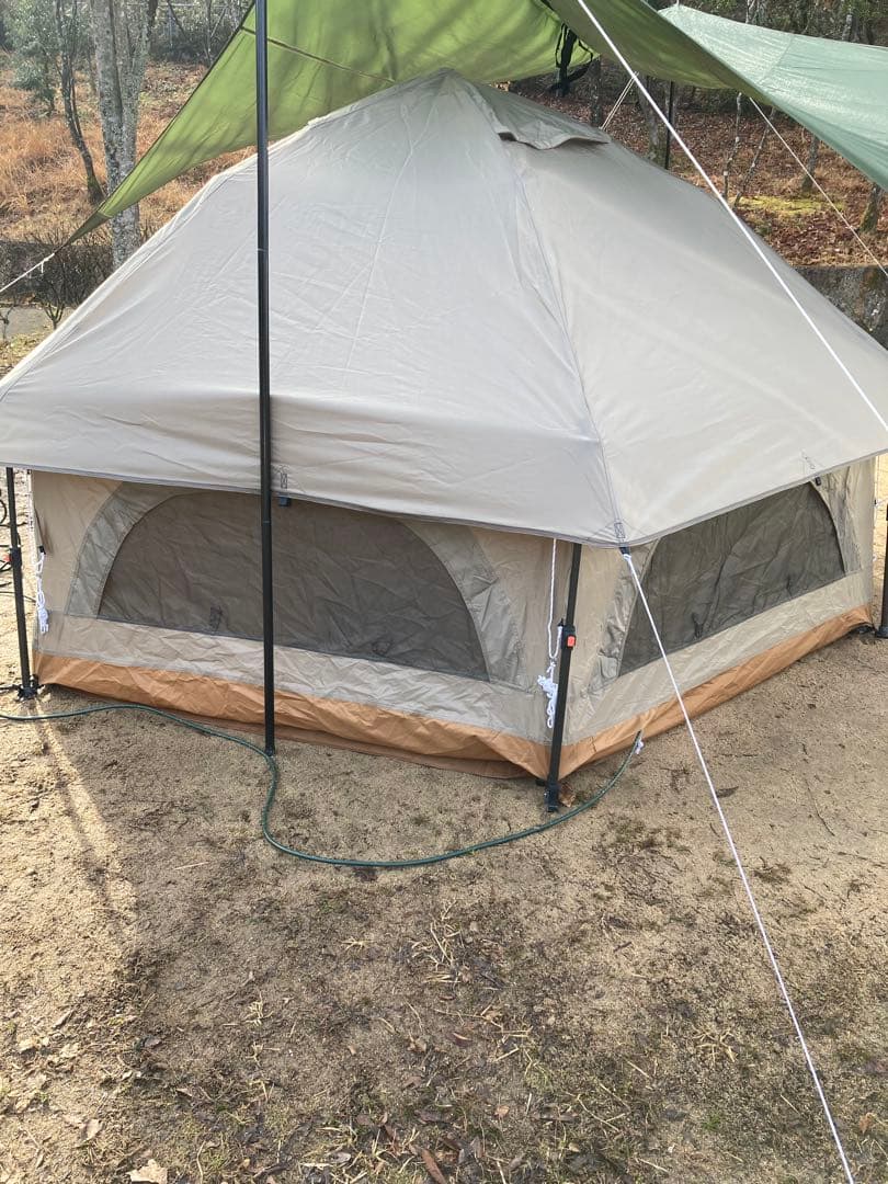 DOD ワンタッチ　キノコテント&いつかのタープ