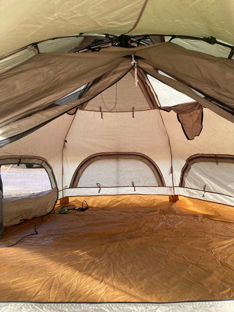 DOD ワンタッチ　キノコテント&いつかのタープ