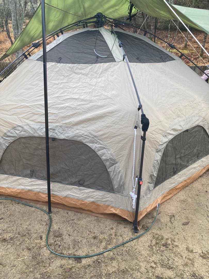 DOD ワンタッチ　キノコテント&いつかのタープ