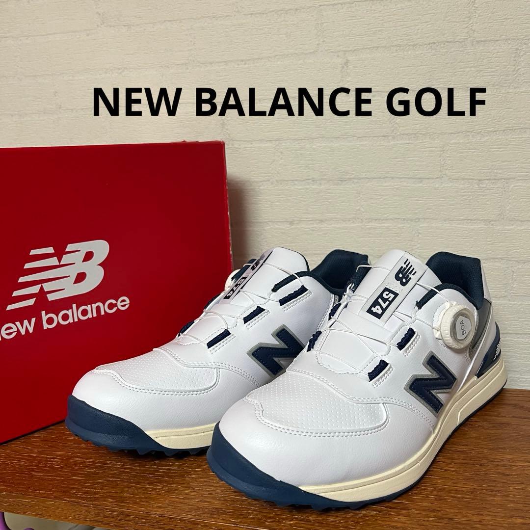 【新品】ニューバランス 574 シリーズ ゴルフシューズ ボア 26cm