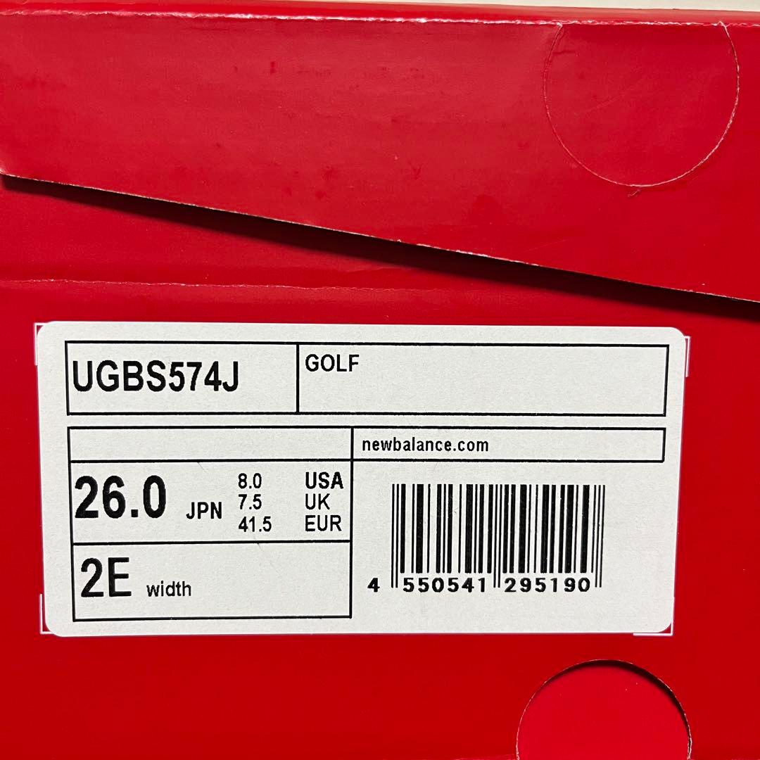 【新品】ニューバランス 574 シリーズ ゴルフシューズ ボア 26cm