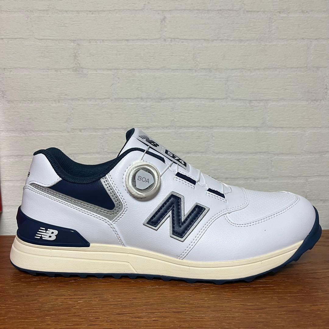 【新品】ニューバランス 574 シリーズ ゴルフシューズ ボア 26cm