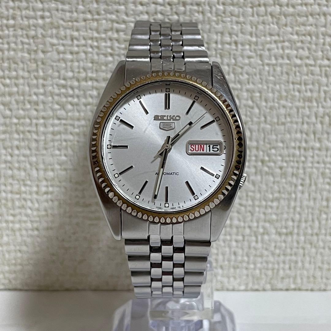 SEIKO5 セイコー5 自動巻 裏スケ7S26-0500 - メルカリ