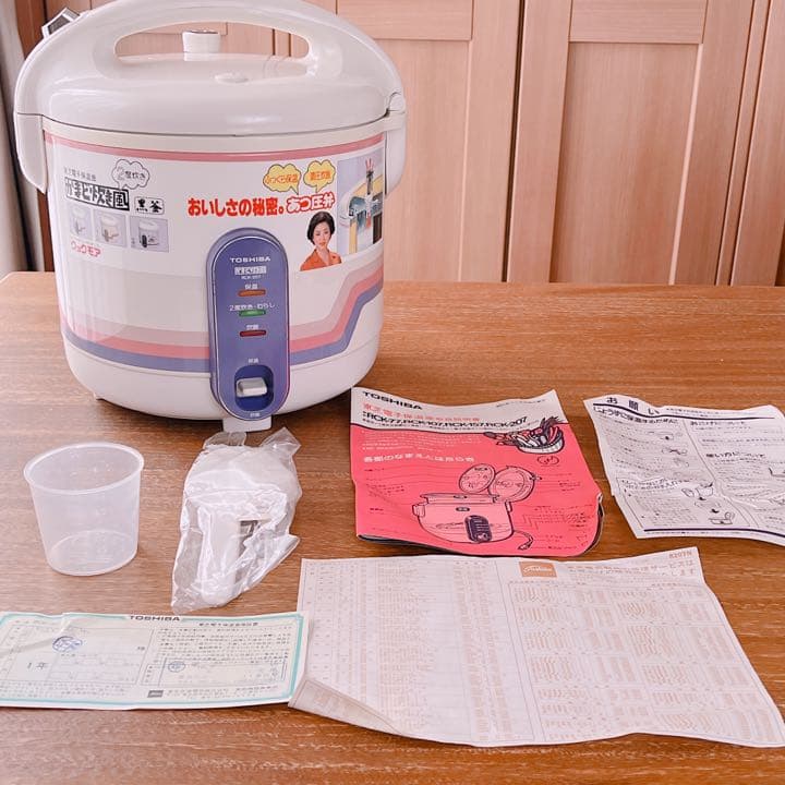 昭和レトロ 東芝電子保温釜 クックモア - メルカリ
