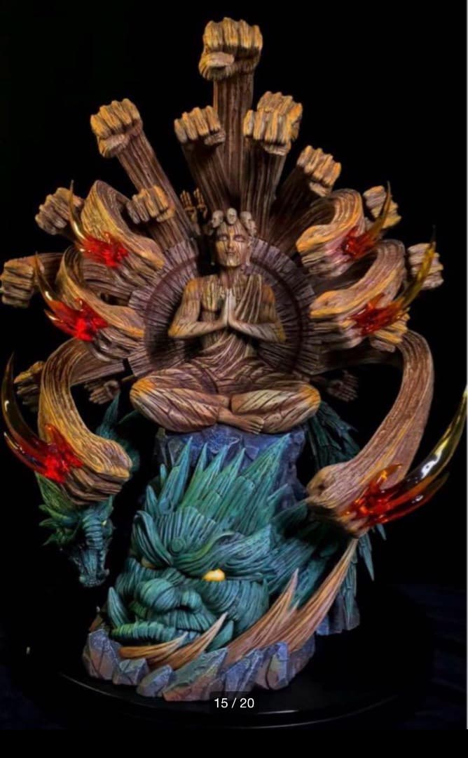 NARUTO -ナルト 千手柱間 仙法真数千手 ·頂上化仏 ガレージキット