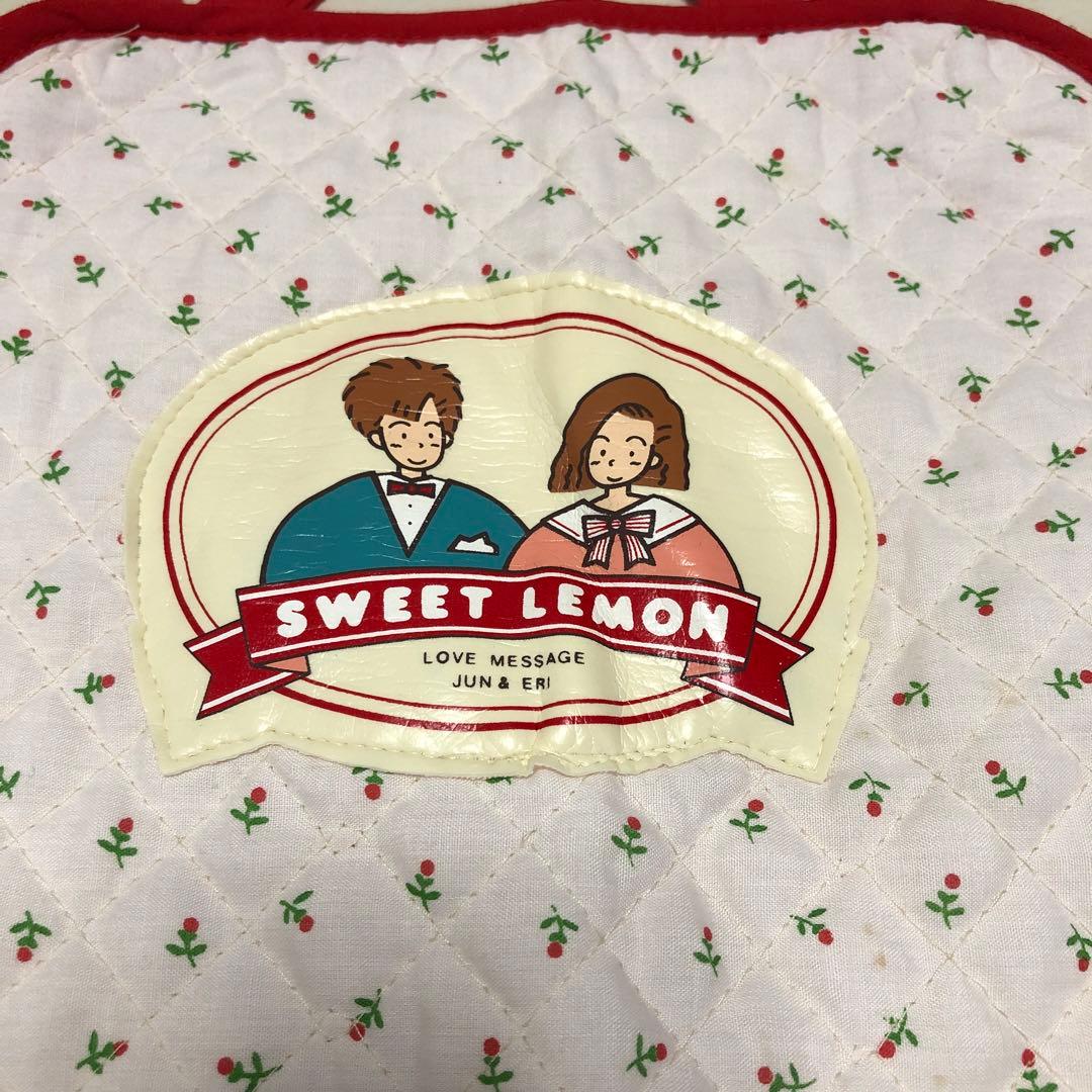昭和レトロ エプロン スイートレモン 懐かしキャラ - メルカリ