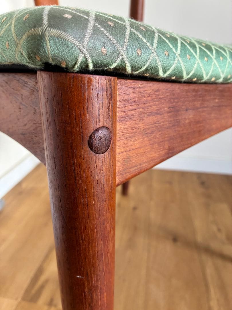 美品 デンマーク製 ヨハネス・アンダーセン ジュリアン チーク無垢材