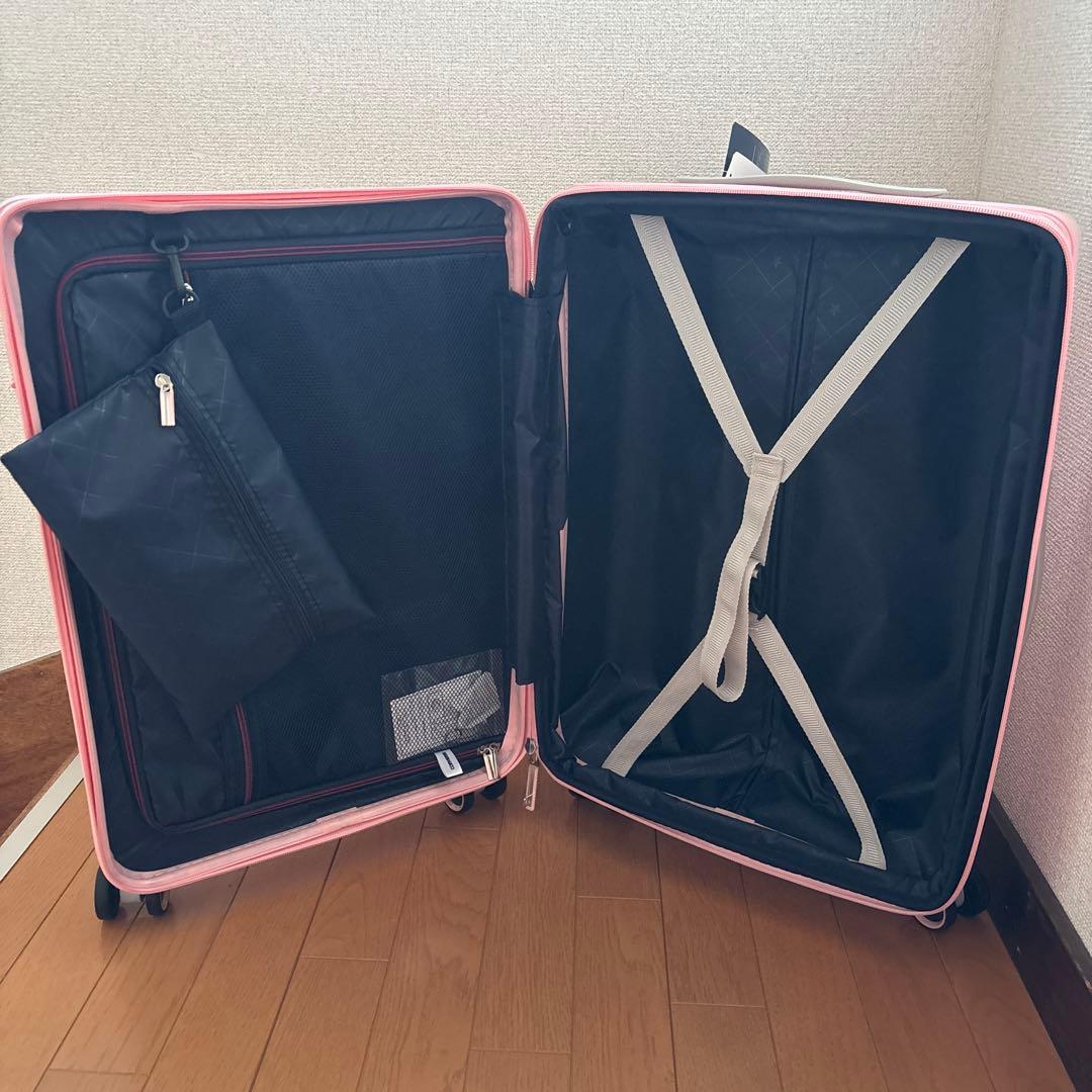 CONVERSE ピンク キャリ ケ ス マリ クヮント枕付き キャリートランク