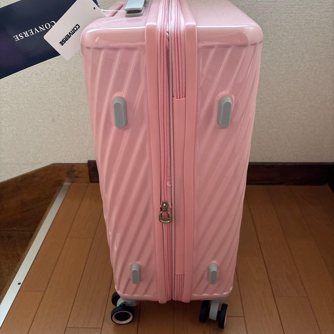 CONVERSE ピンク キャリーケース マリークヮント枕付き - メルカリ