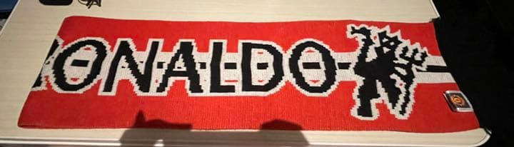 マンU クリロナ タオルマフラー 激レア 新品 2008