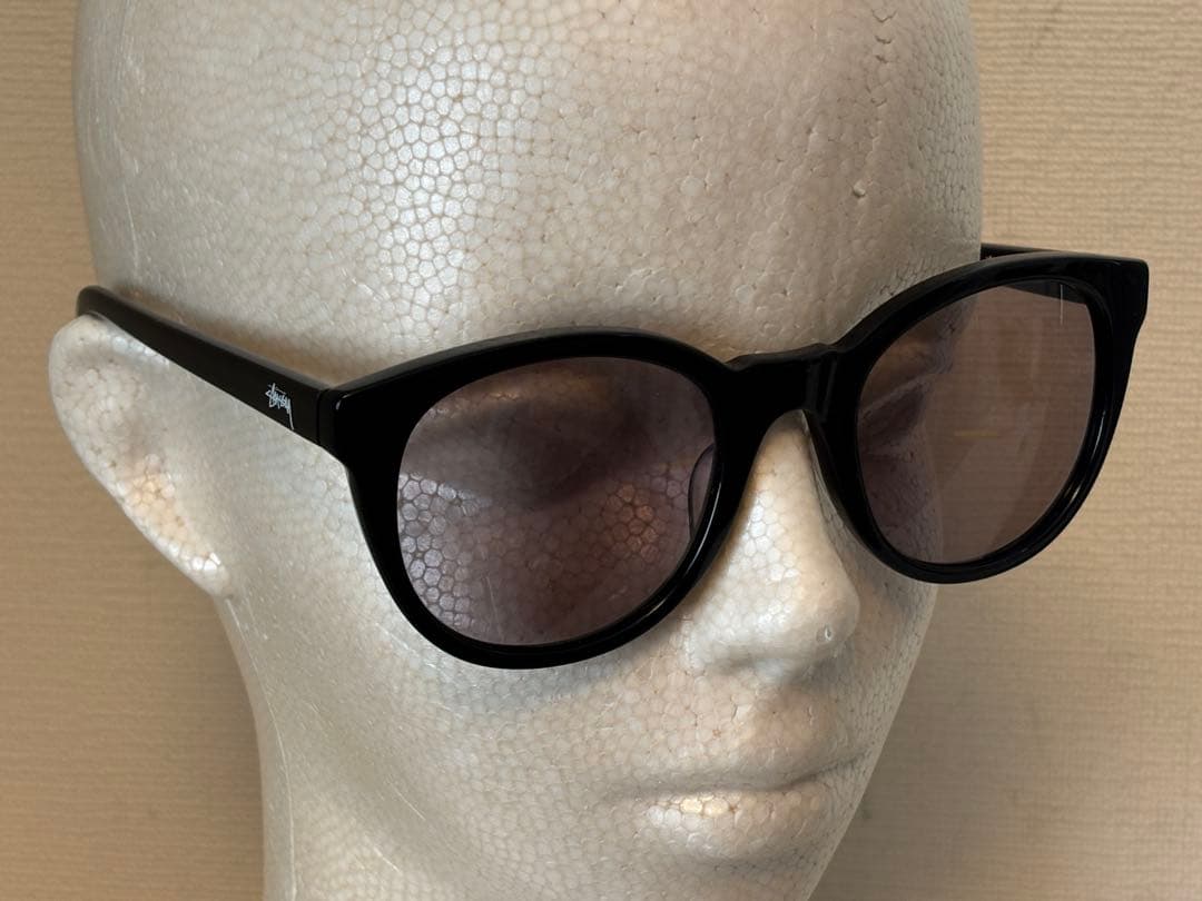 ステューシー/REMUS/サングラス/限定/ケース付/ボストン/日本製/グレー