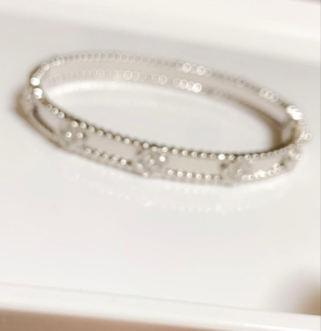 WG フラワー バングルブレスレット