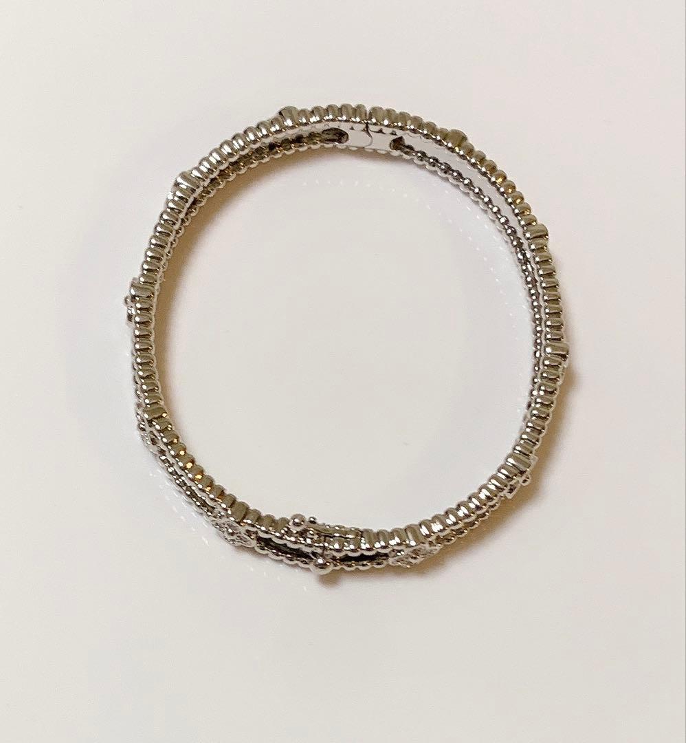 WG フラワー バングルブレスレット