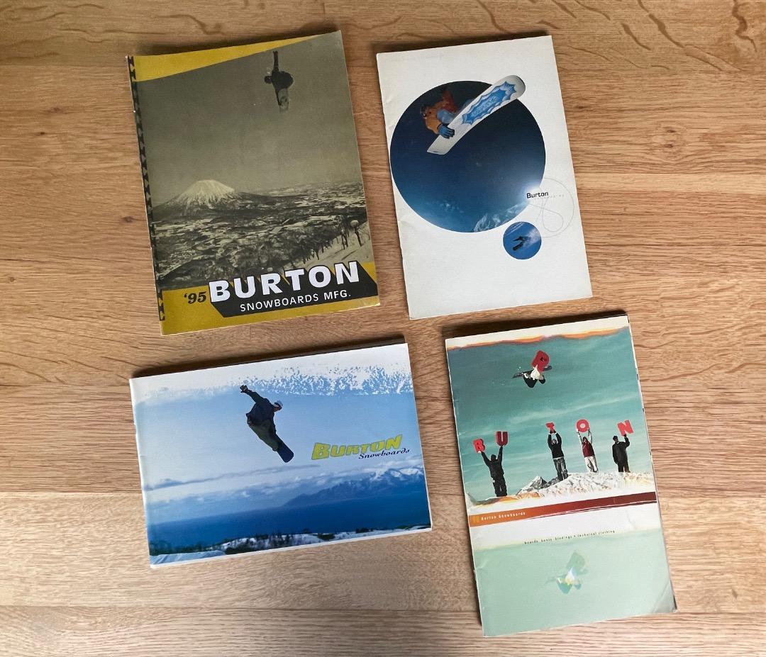 BURTON バートン カタログ 1990〜1998　計９冊 ヴィンテージ