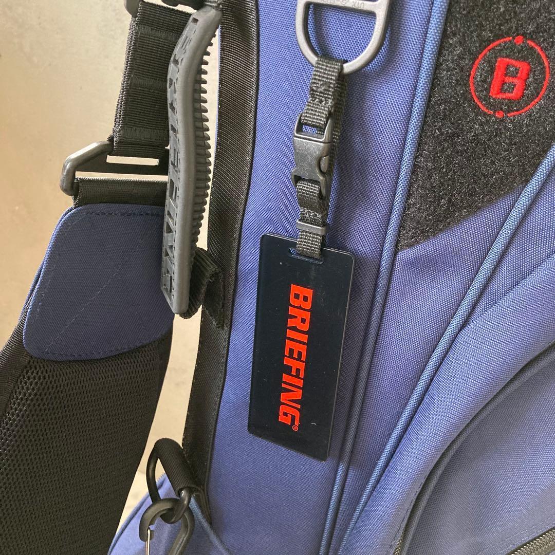 ⛳️極美品 ブリーフィング ゴルフ CR-02 スタンドキャディバッグ 紺