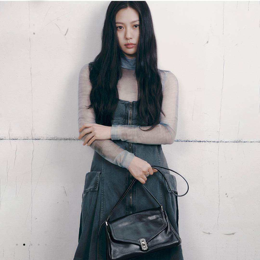 Vunque ブンク　韓国　ショルダーバッグ　革黒　Occam Doux