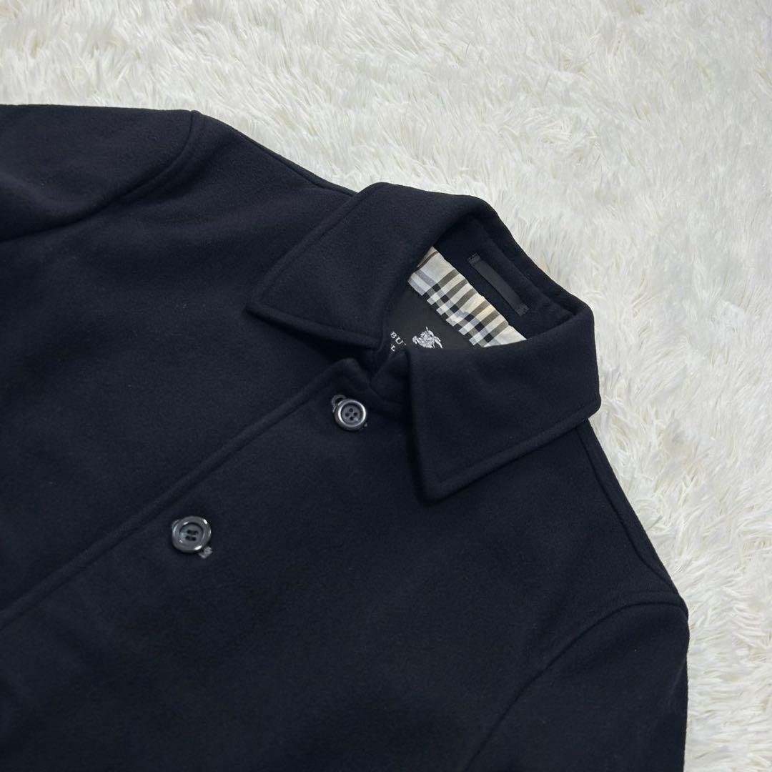 【極美品/M】バーバリー ブラックレーベル チェスターコート アウター カシミヤ