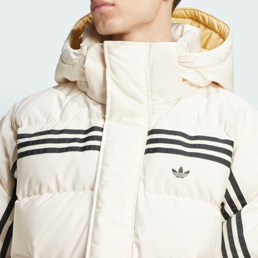 新品XL Adidasパファージャケット メンズ ホワイト JN7476