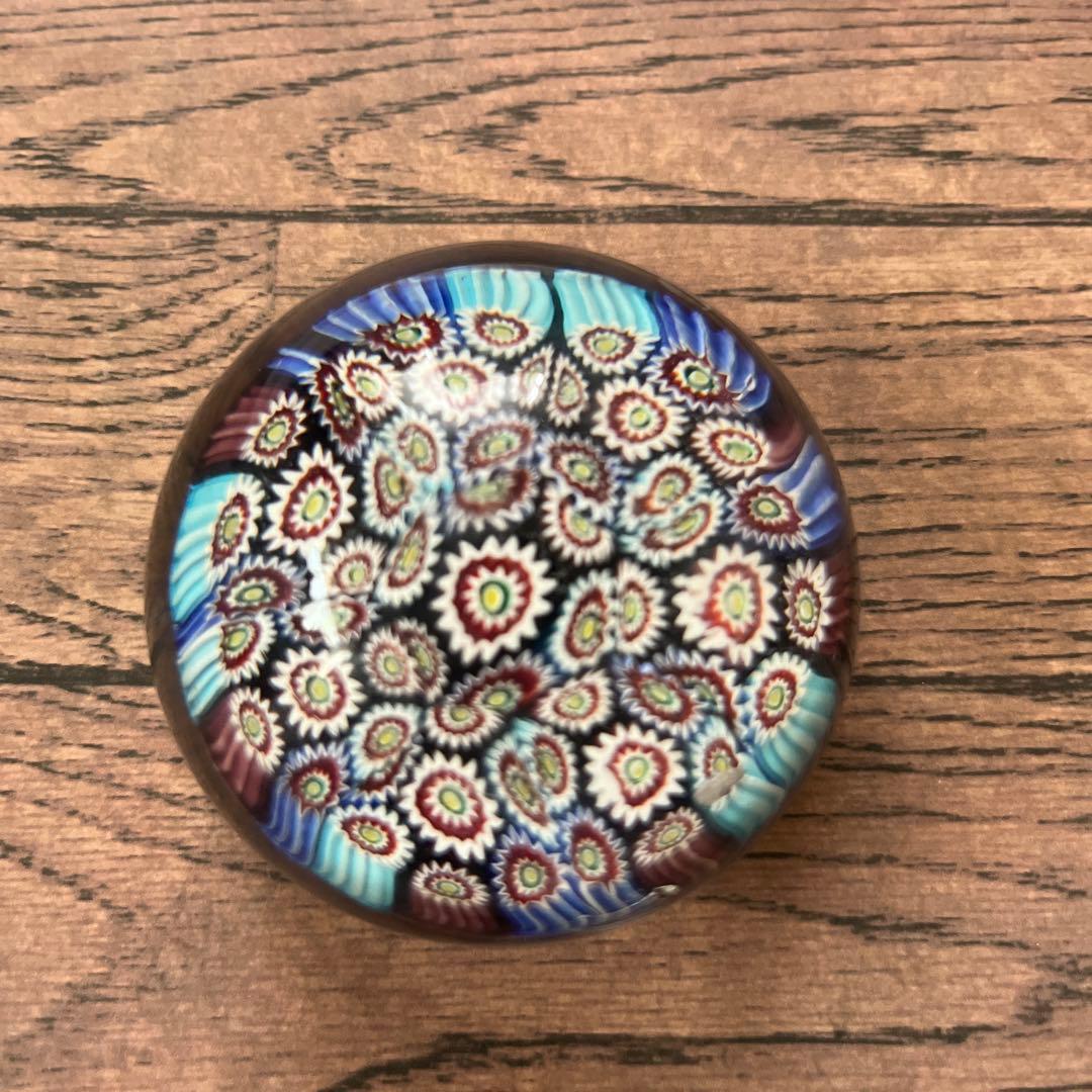 ベネチアンガラス ムラノ ペーパーウェイト 文鎮 - メルカリ