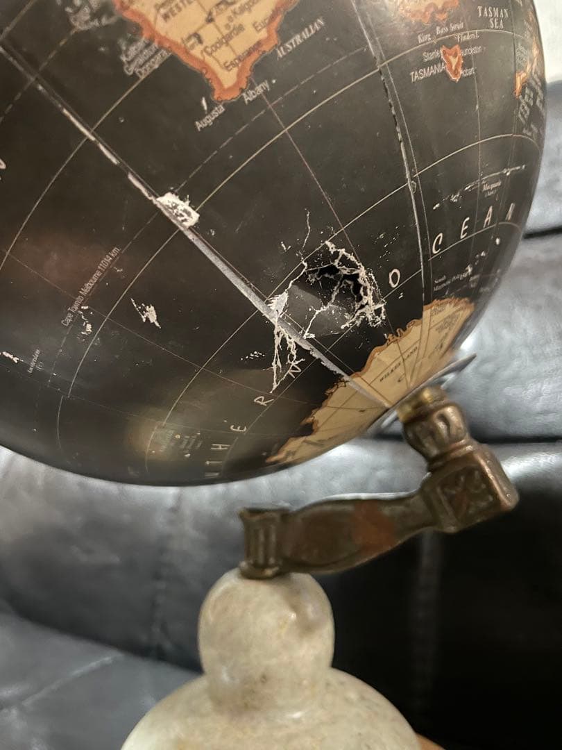 90's VINTAGE BLACK OCEAN GLOBE USA製