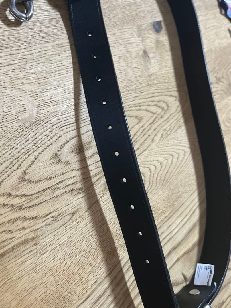 美品COMME des GARCONS 男女兼用LEATHERベルト