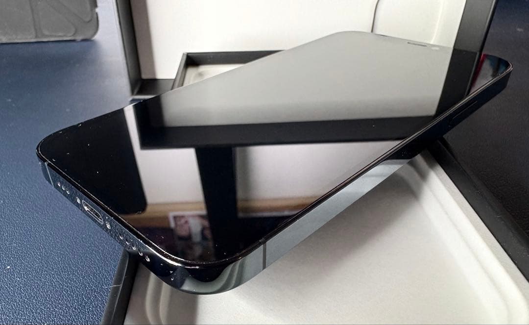 バッテリー85%iPhone 12 Pro パシフィックブルー128MB